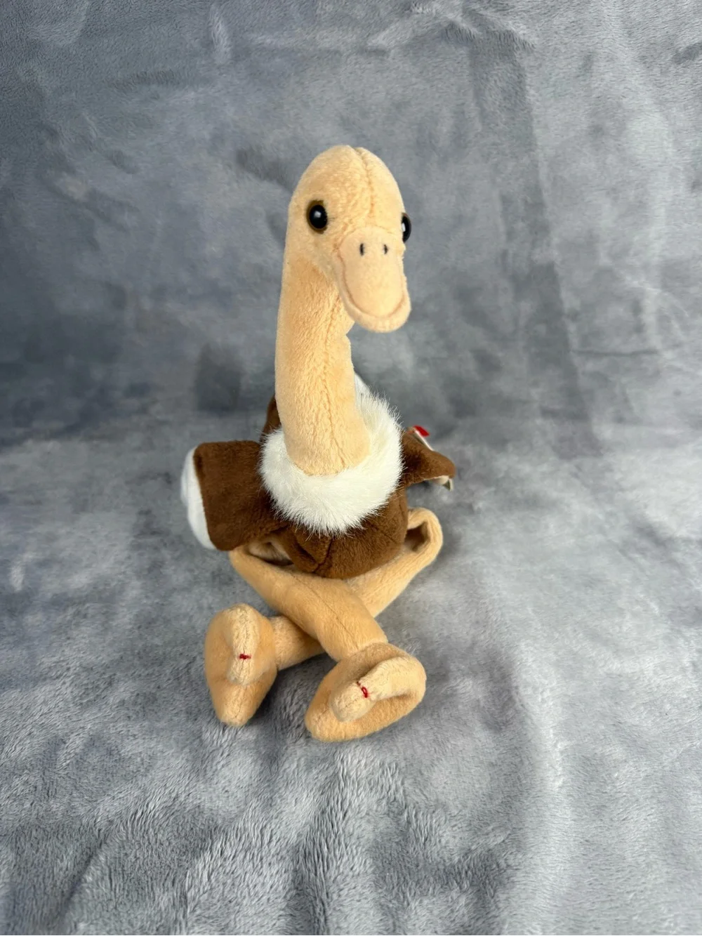 Ty Beanie Baby STRETCH the Ostrich - Retired 1997